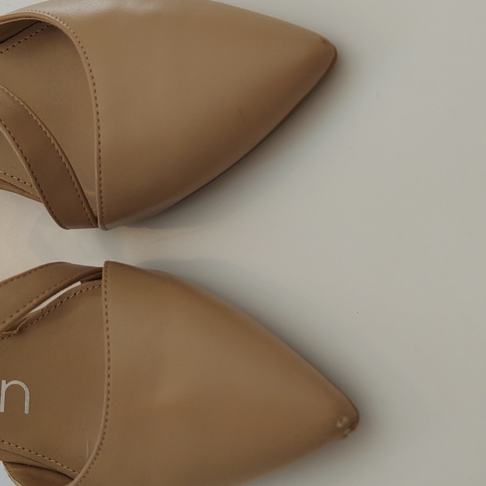 Calvin Klein Women's Beige Strappy Heels Sz. 8M - Picture 3 of 6